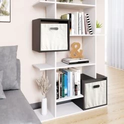 Etagère Blanc/sonoma Cube -Magasin de meubles 0102d5da577f4ca7b770308bdff6a948