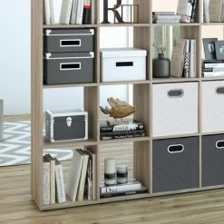 Etagère Karree Sonoma 16 Compartiments -Magasin de meubles 0337036c79b543e99ad8a939b2593293