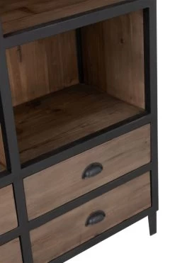 Bibliotheque 12 Cases 6 Tiroirs 216cm -Magasin de meubles 04a85a14b75e4176b0893b802a14537c