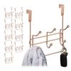 10x Porte-manteaux à 3 Crochets Double