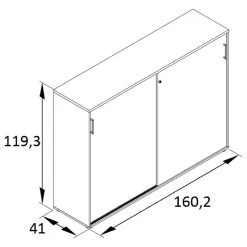 Armoire De Bureau Cookley I -Magasin de meubles 1000214836 200608 06122500069 SKETCH DETAILS P000000001000214836 sketch