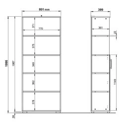 Armoire De Bureau GW-Profi 2.0 II -Magasin de meubles 1000222872 200821 11194700065 SKETCH DETAILS P000000001000222872 sketch