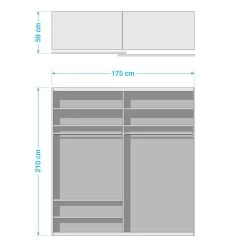 Armoire à Portes Coulissantes Santiago 31 Armoire à Portes Coulissantes Santiago -Magasin de meubles 1000231356 201211 10255000032 SKETCH DETAILS P000000001000231356 sketch