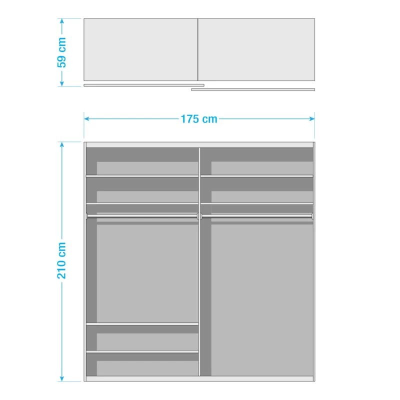 Armoire à Portes Coulissantes Santiago 12 Armoire à Portes Coulissantes Santiago – Image 12