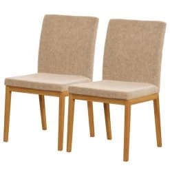 Chaises Capitonnées Athie (lot De 2)