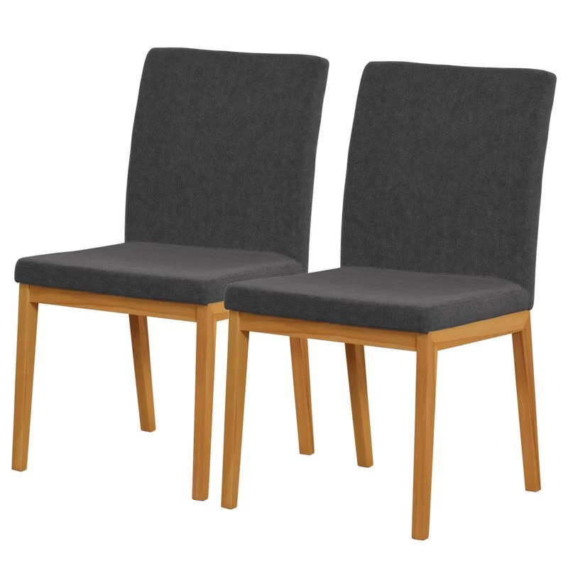 Chaises Capitonnées Athie (lot De 2) 11 Chaises Capitonnées Athie (lot De 2) – Image 11