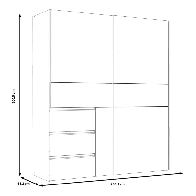 Armoire à Portes Coulissantes Tover 12 Armoire à Portes Coulissantes Tover – Image 12