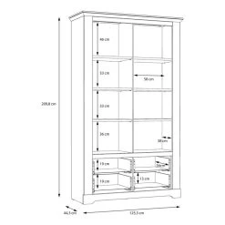 Vitrine Sandvik -Magasin de meubles 1000342502 220331 501 SKETCH DETAILS P000000001000342502 sketch