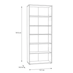Étagères De Bureau Wisla -Magasin de meubles 1000348125 220505 500 SKETCH DETAILS P000000001000348125 sketch