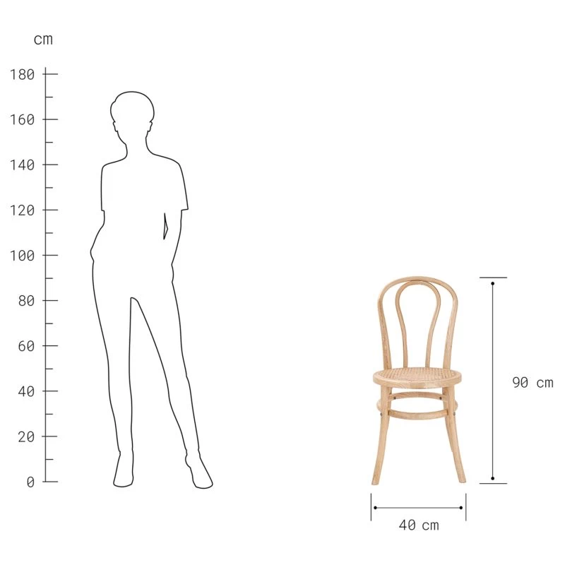 Chaise WIENER MELANGE 9 Chaise WIENER MELANGE – Image 9