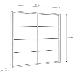 Armoire à Portes Coulissantes Shiny -Magasin de meubles 1000365827 220909 500 SKETCH DETAILS P000000001000365827 sketch
