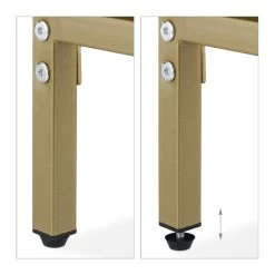 Table De Console Doré Noir -Magasin de meubles 107ca3574d70452e8997a589da37d5e7