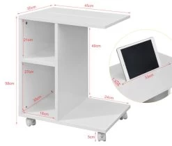 Table D'Appoint Table De Lit FBT48-W -Magasin de meubles 14b8db8ee6944334ba6819fa3162e2e5.cropped 10 114 1590 1353.processed