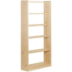 Bibliothèque Gala En Pin 6 Tablettes