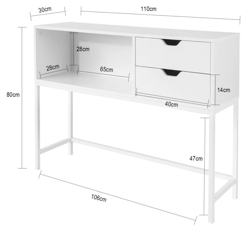 Table Console FSB20-W 7 Table Console FSB20-W – Image 7