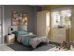 Armoire Penderie 2 Portes L82 X H180 Cm -Magasin de meubles 16a3bfa2068848388ab1950760720d40