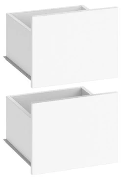 Lot De 2 Tiroirs Pour Penderie Guest