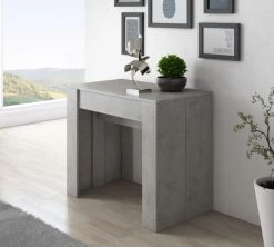 Console Extensible Jusqu'à 140cm Blanc -Magasin de meubles 18cec9c71cea4410b086d249d617d799