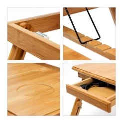 Table Pliante Ordinateur Portable Bambou -Magasin de meubles 18f489f3cd624c41a4031076d54a9dcf