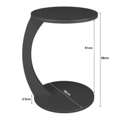 Table D’appoint Holeby Ronde Naturel -Magasin de meubles 1faffaed3813440e8bb5bdfc4eb66614
