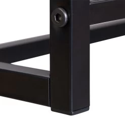 Étagère Murale Avec Porte-serviette Noir -Magasin de meubles 238e9c899bae4f56b0dac94f94ae40cf