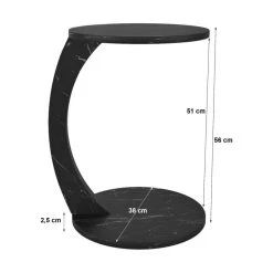 Table D’appoint Holeby Ronde Naturel -Magasin de meubles 2797a3c00d7d4bfa9d9340806d43981d