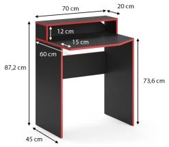 Bureau Ordinateur Kron Noir/rouge Court -Magasin de meubles 2ce9fe0c4f4d452eb640c7ab0bfb7277.cropped 65 139 887 773.processed