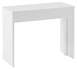 Console Extensible Jusqu'à 300cm Blanc