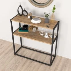 Table Console Hemsedal Anthracite -Magasin de meubles 3428de4397234e12a8406bc984c989a6