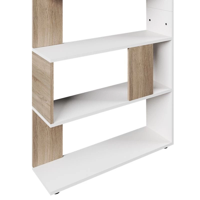 Etagère 80cm Sonoma/blanc 6 Etagère 80cm Sonoma/blanc – Image 6