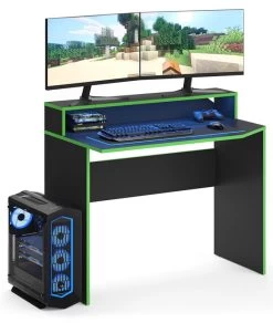 Bureau Ordinateur Kron 100cm Noir/vert -Magasin de meubles 50021af401b94e57a97f5ded85dfb497.cropped 126 118 704 832.processed