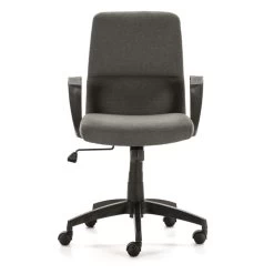 Fauteuil De Bureau Teo, Tissu Gris Foncé -Magasin de meubles 5674ed86dd1540918aa1ceaf869b6877
