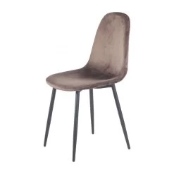 Lot De 4 Chaises En Velours - BIBA 36 Lot De 4 Chaises En Velours - BIBA -Magasin de meubles 60b1ead0d84949648c8ab4092da20d0e