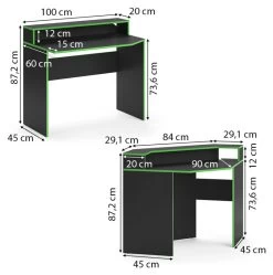 Bureau Ordinateur Kron Noir/vert Set 3 -Magasin de meubles 6661453fcbbb432982cd05c8139b2183.cropped 54 39 921 929.processed