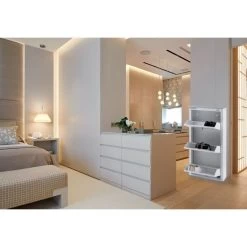 Meuble à Chaussures KIBO 3 Compartiments 22 Meuble à Chaussures KIBO 3 Compartiments -Magasin de meubles 6f68c6f1ecc54acab07ada1df612b3a7