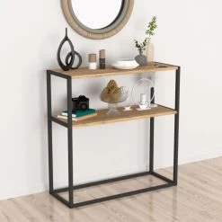 Table Console Hemsedal Anthracite -Magasin de meubles 71abf23bf04c47448fa779c059895ca2