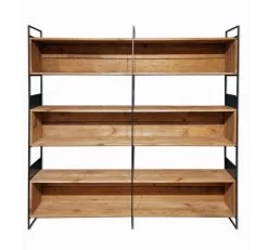 Bibliothèque 6 étagères Bois Recyclé 7 Bibliothèque 6 étagères Bois Recyclé -Magasin de meubles 73fcfa70483e4e59bd3e654eda543436.cropped 83 113 623 583.processed