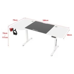 Pro-Tec Bureau électrique Virolahti Forme L -Magasin de meubles 7a783be914c34e25b56c11f7bacf4ea8