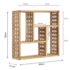 Étagère Miri En Bois De Noyer -Magasin de meubles 7c2b45970df04a69bcbb18443b60e35a