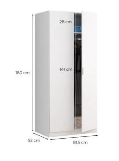 Armoire Penderie 2 Portes L82 X H180 Cm -Magasin de meubles 7e7b377aa1a54e71baa10871a3fef98a.cropped 187 42 452 607.processed