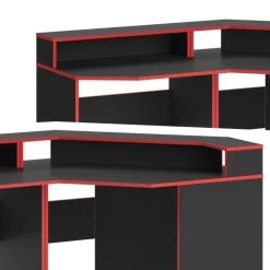 Bureau Ordinateur Kron Noir/rouge Set 5 10 Bureau Ordinateur Kron Noir/rouge Set 5 -Magasin de meubles 7fbf262c721c49a39668d77d2cd7ed03