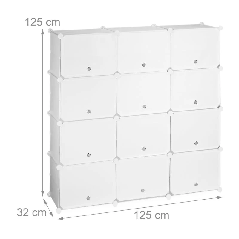 Étagère à Chaussures Blanche 10 Étagère à Chaussures Blanche – Image 10