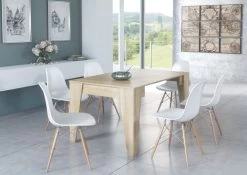 Console Extensible à 146cm Couleur Chêne -Magasin de meubles 95470af87b204ba88bfce44378786fa7