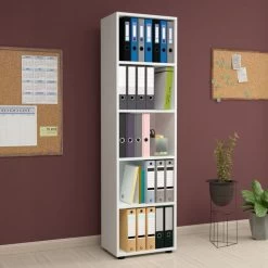 Bibliothèque Vara à 5 Niveaux -Magasin de meubles 9c4e90e276a3408482228b9a1b7d5656