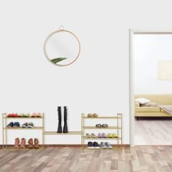 Étagère à Chaussures Empilable 4 Niveaux -Magasin de meubles 9cecfdb786fb42d7b46166f3478b4b96