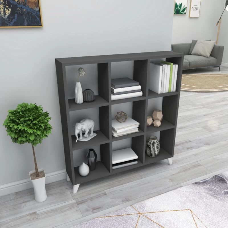 Bibliothèque Svedala 100 X 88 X 20 Cm 4 Bibliothèque Svedala 100 X 88 X 20 Cm – Image 4