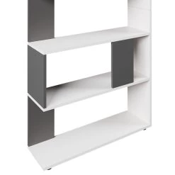 Etagère 80cm Anthracite/blanc 13 Etagère 80cm Anthracite/blanc -Magasin de meubles a46851b5e3ab463f8d2b76ea814bdf67