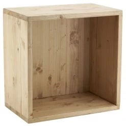 Casier à Bouteilles En épicéa Ciré Miel -Magasin de meubles aba0bdf450b34e3ab55d8406e54e7704