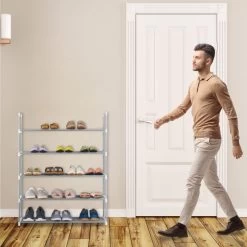 Meuble à Chaussures En Métal -Magasin de meubles ac2de6f877404b438cb3228c68123e3d