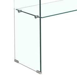 Console L125 Cm En Verre Trempé - ICE -Magasin de meubles af34cc14113c492f88119511a49b31dd